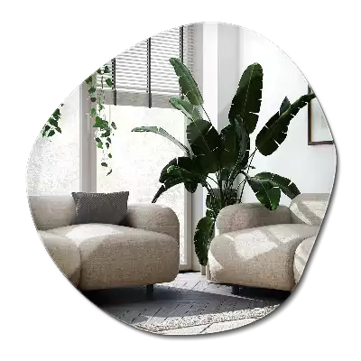 Espelho irregular decorativo