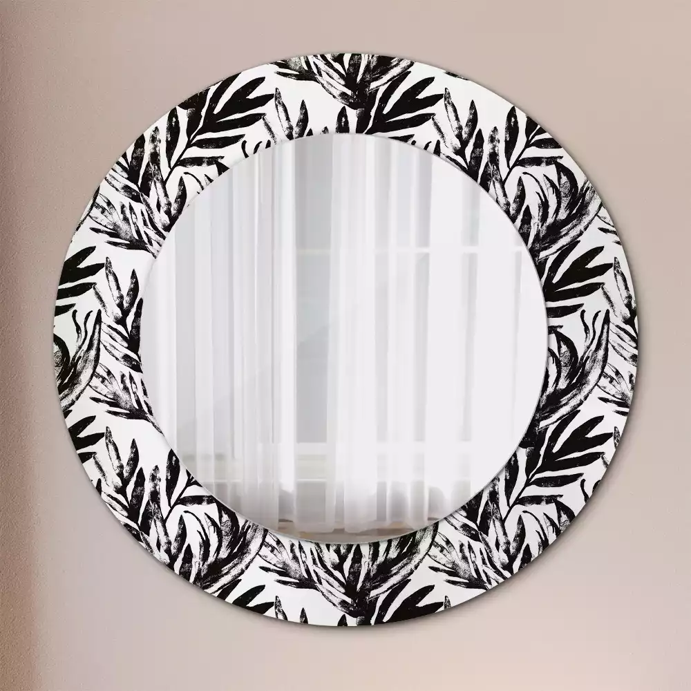 Espelho redondo decorativo Monstro