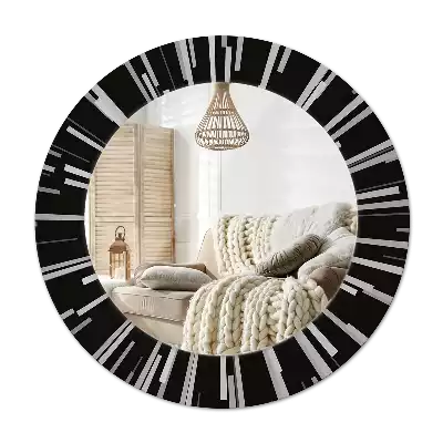 Espelho redondo decorativo Composição radiante