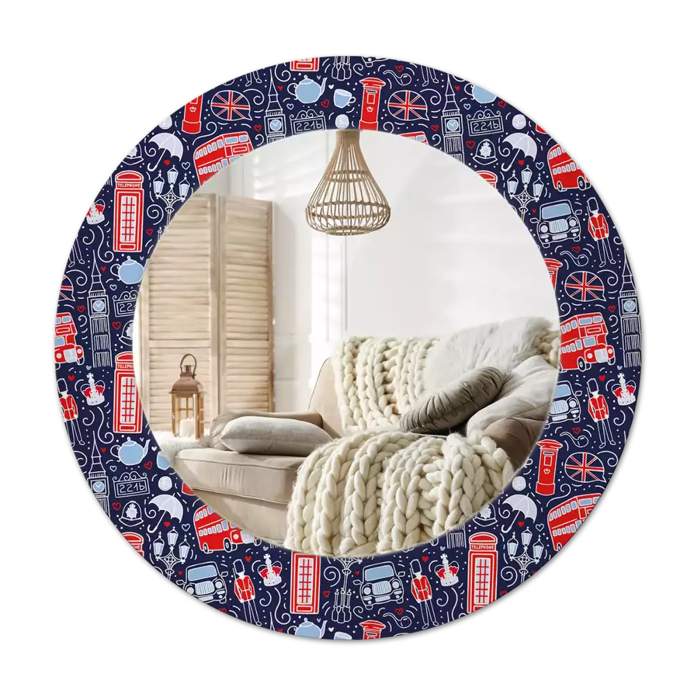 Espelho redondo decorativo Londres