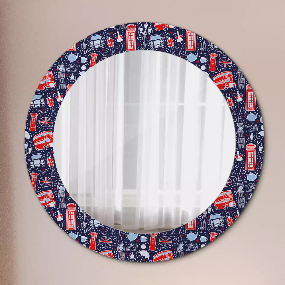 Espelho redondo decorativo Londres