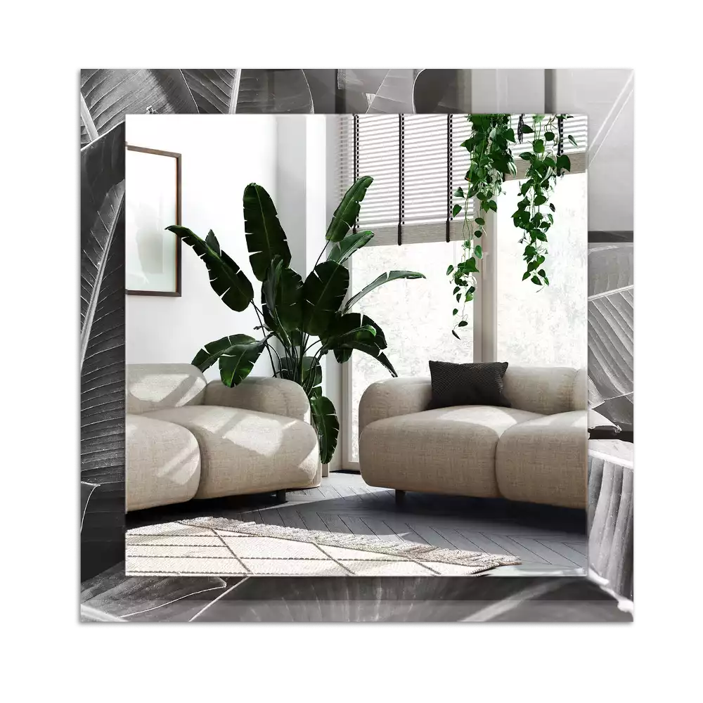 Espelho decorativo Folhas de bananeira
