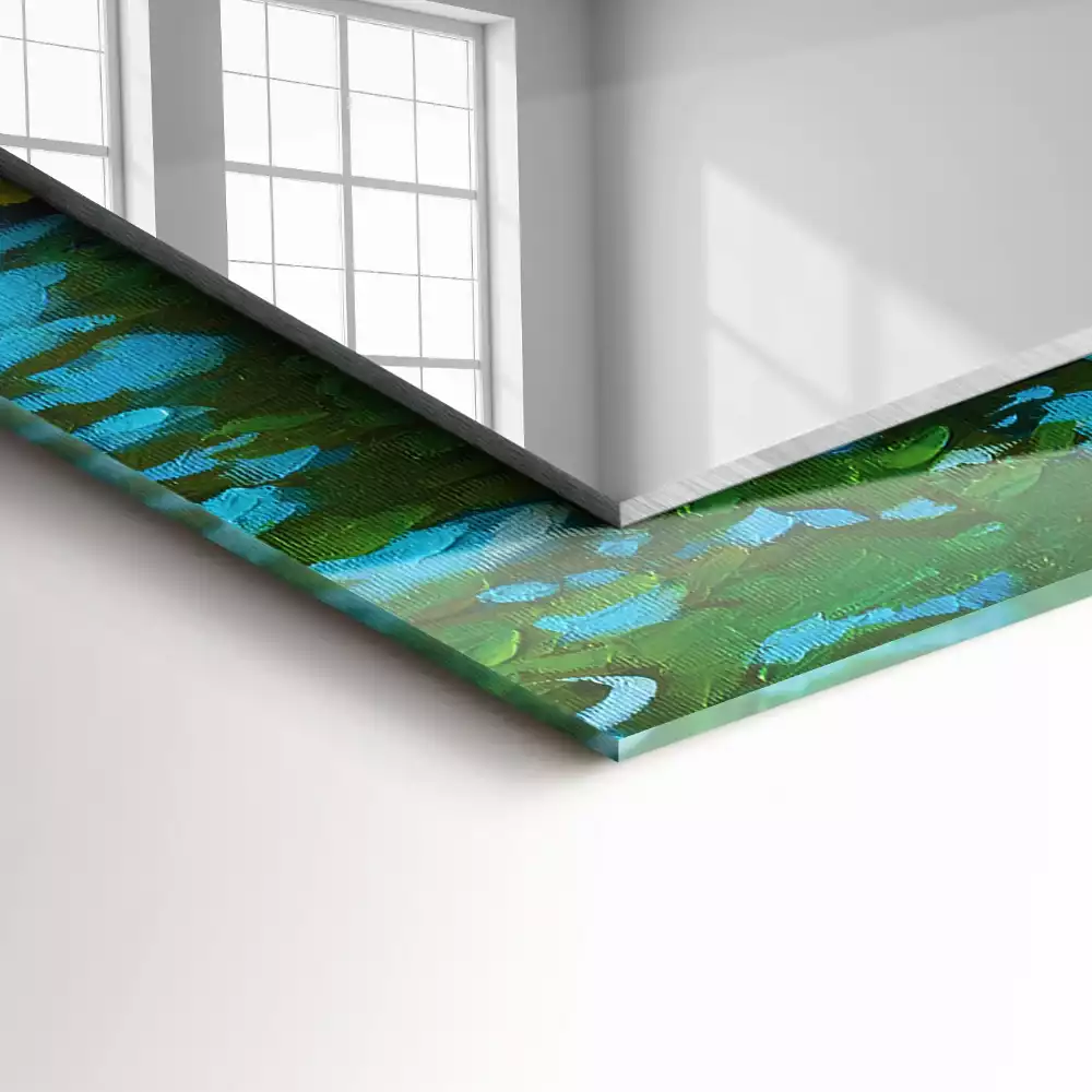 Espelho decorativo Lagoa de nenúfares