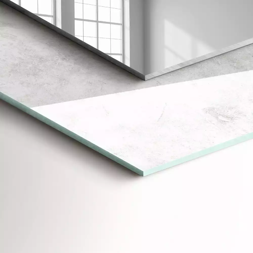 Espelho decorado Padrão de textura cinza