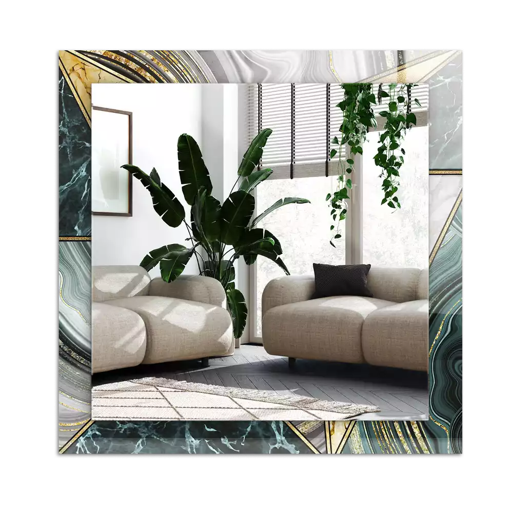 Espelho decorativo Padrões geométricos abstratos