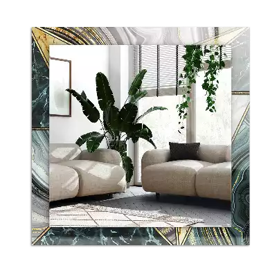 Espelho decorativo Padrões geométricos abstratos