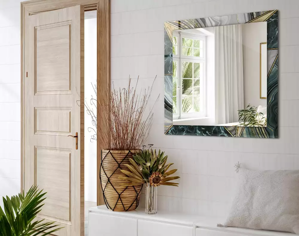 Espelho decorativo Padrões geométricos abstratos