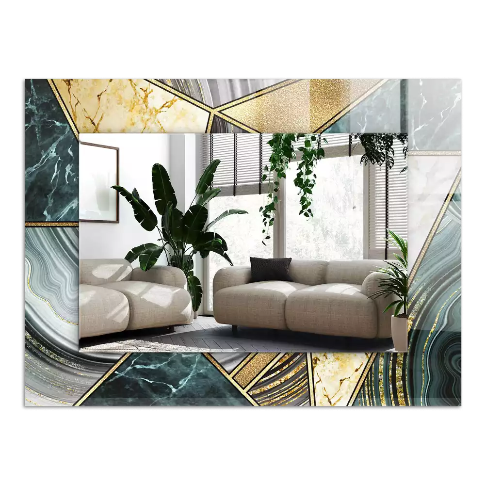 Espelho decorativo Padrões geométricos abstratos