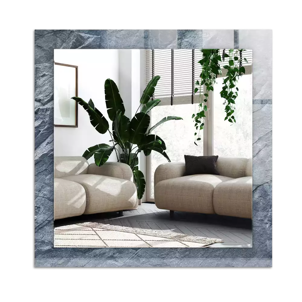 Espelho decorativo Textura de pedra