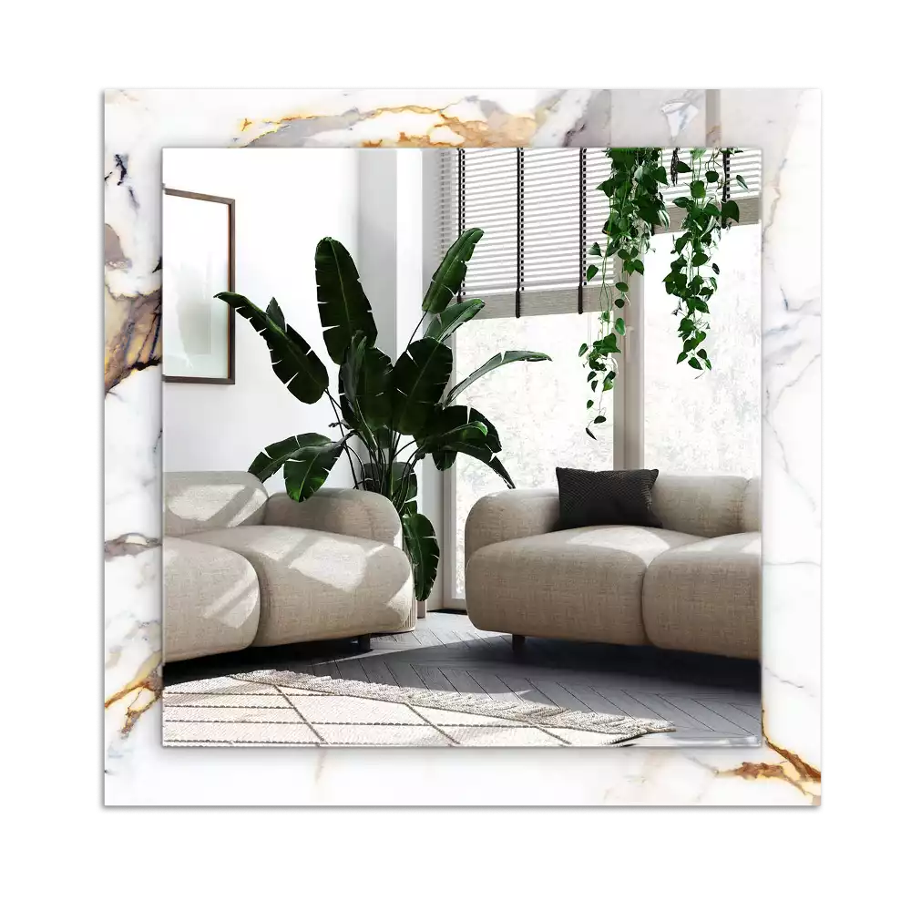 Espelho decorado Mármore veado