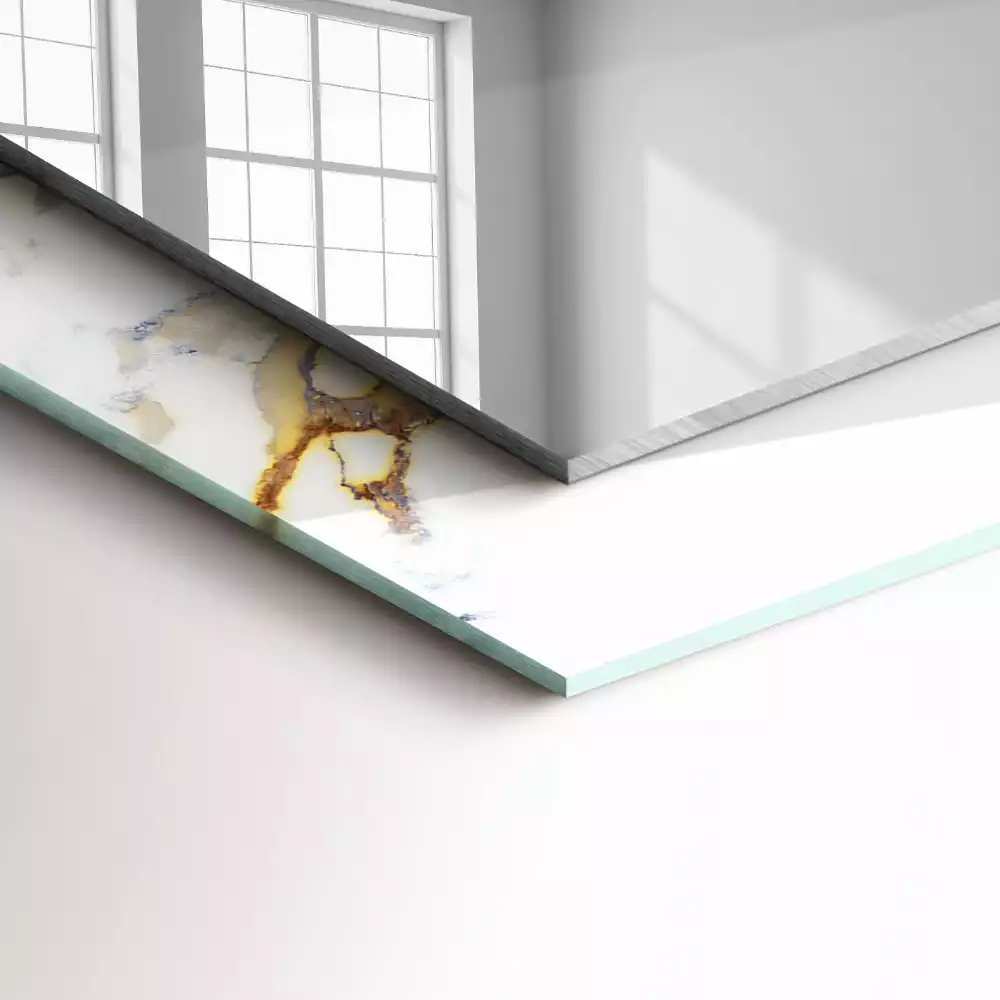 Espelho decorado Mármore veado