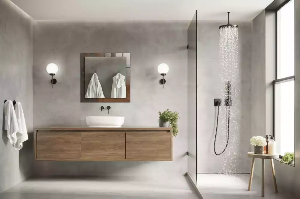 Espelho decorado Metal enferrujado da moda