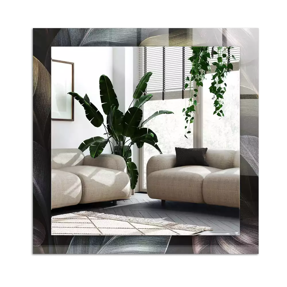 Espelho decorativo Folhas coloridas de plantas