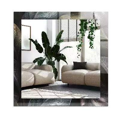 Espelho decorativo Folhas coloridas de plantas