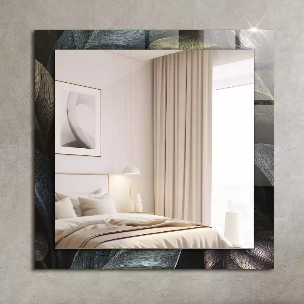 Espelho decorativo Folhas coloridas de plantas