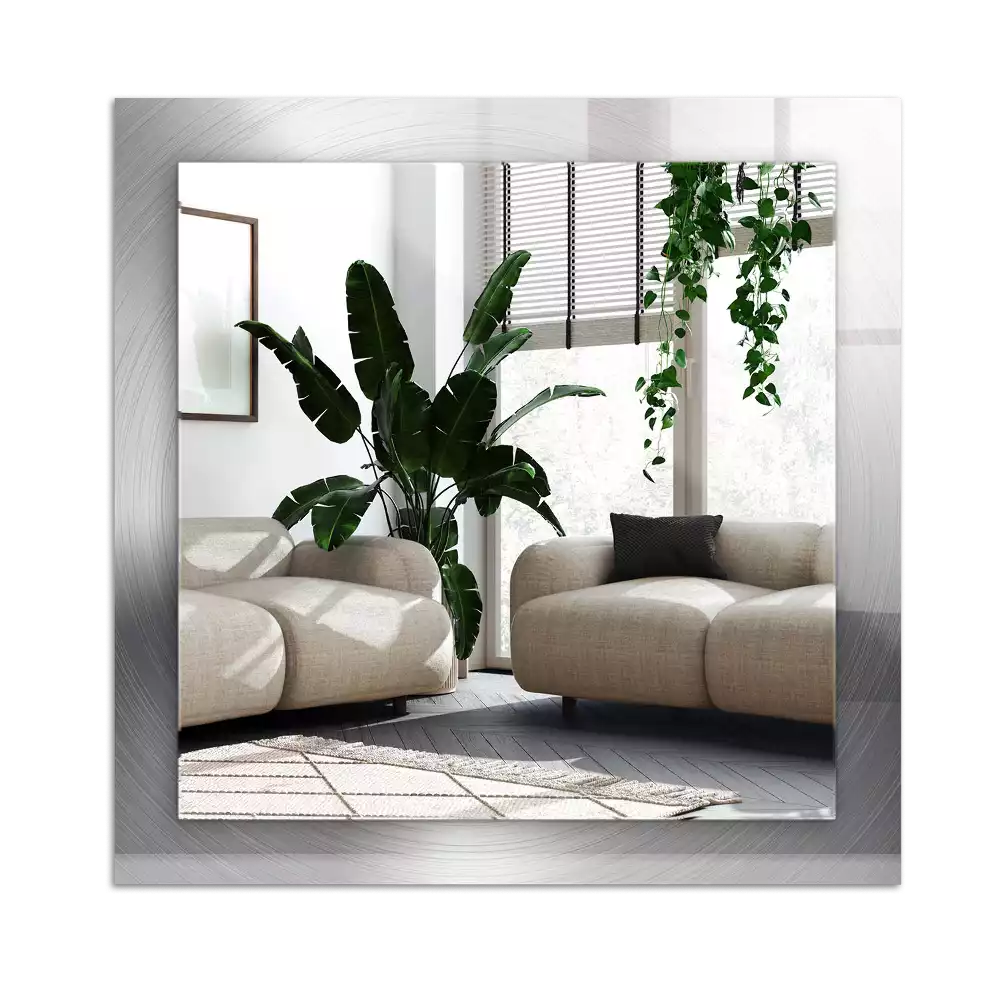 Espelho decorativo Superfície metálica redonda