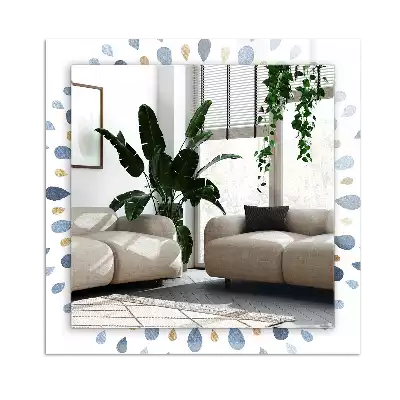 Espelho decorativo Padrão de mandala abstrata