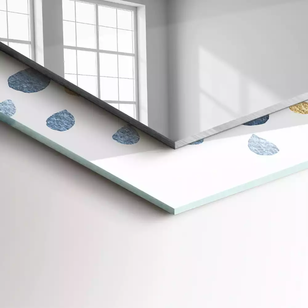 Espelho decorativo Padrão de mandala abstrata