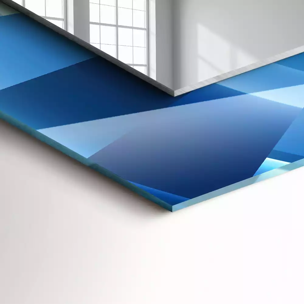 Espelho decorativo Túnel abstrato