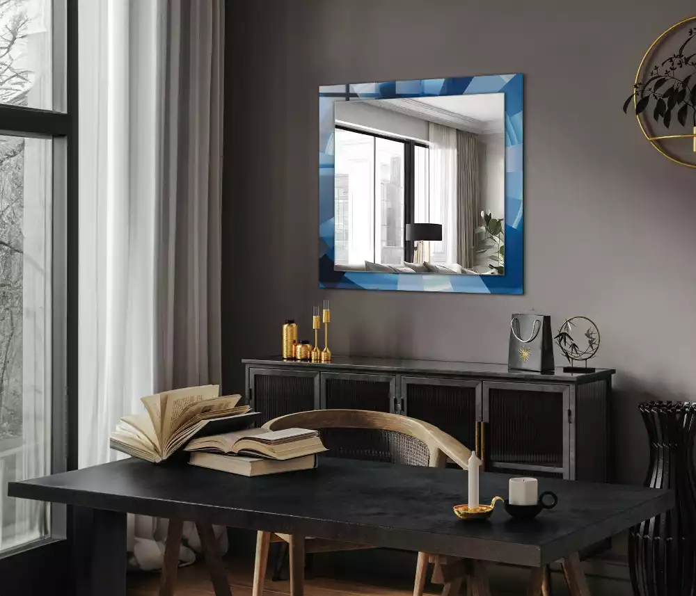 Espelho decorativo Túnel abstrato