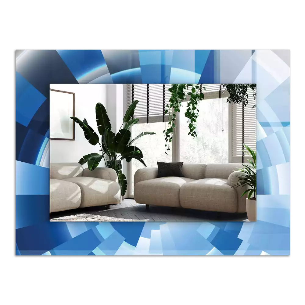 Espelho decorativo Túnel abstrato