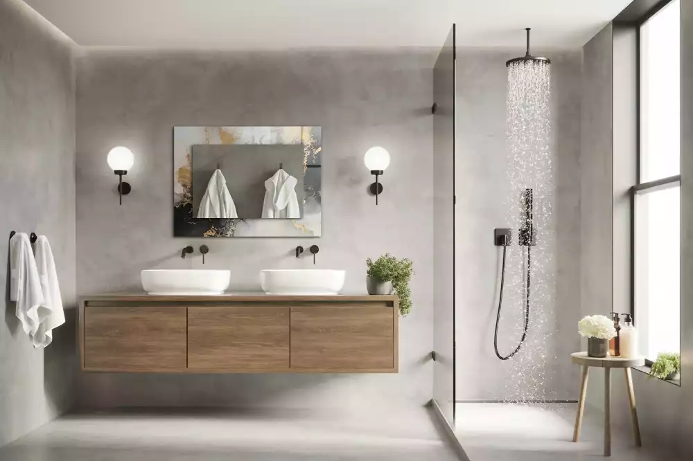 Espelho decorado Arte moderna abstrata