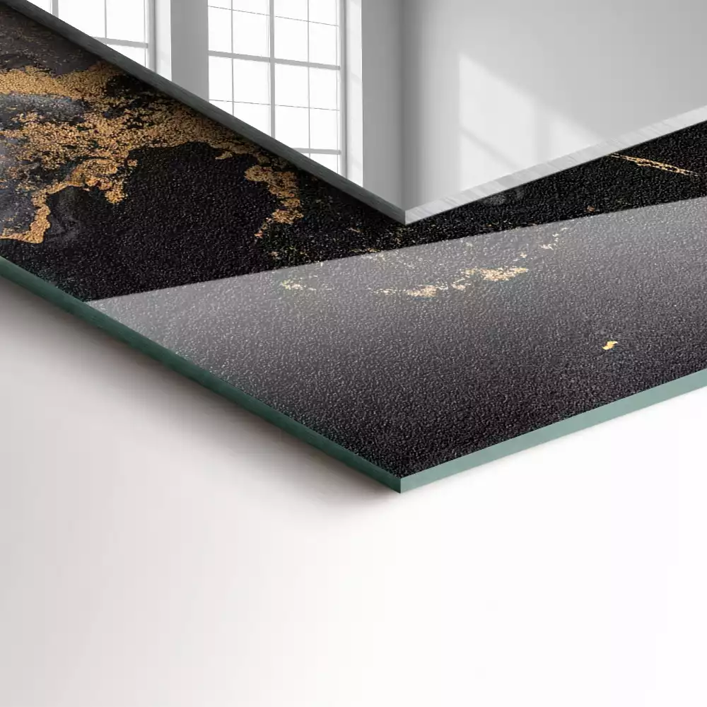 Espelho decorado Arte moderna abstrata