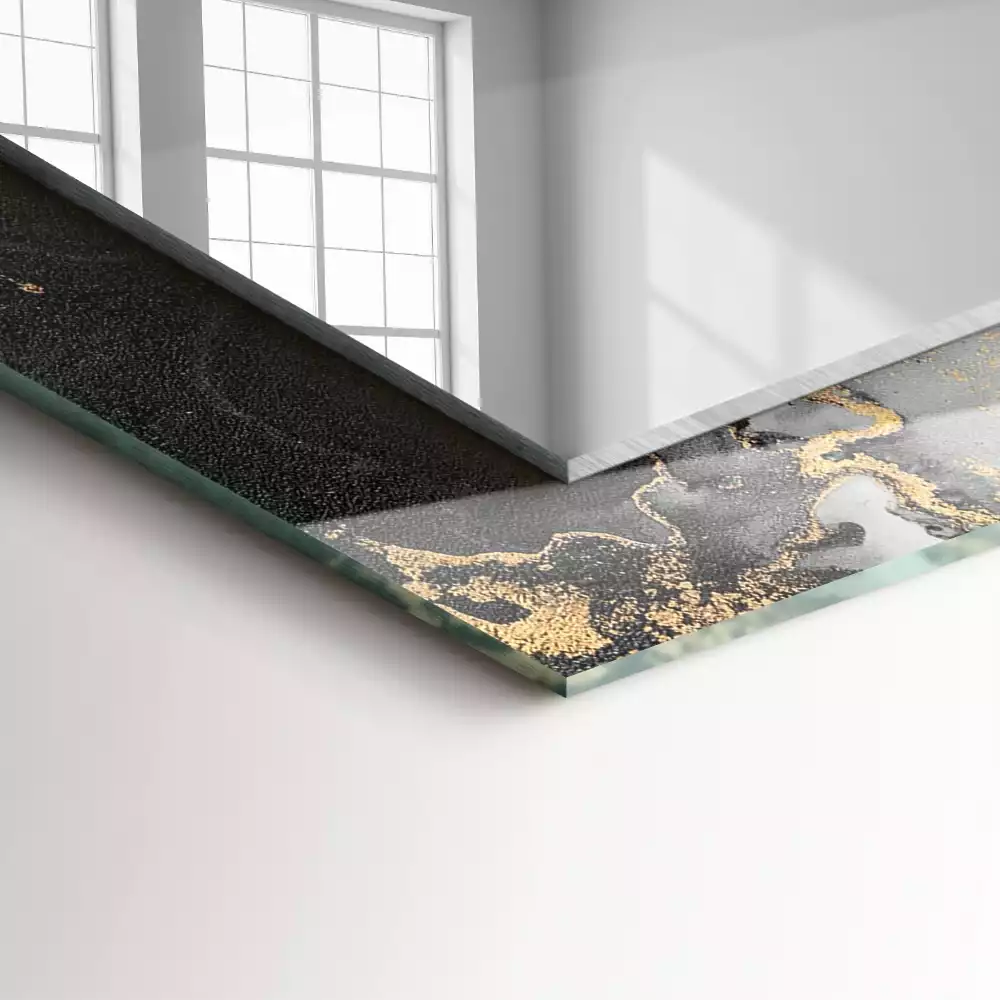 Espelho decorado Arte moderna abstrata