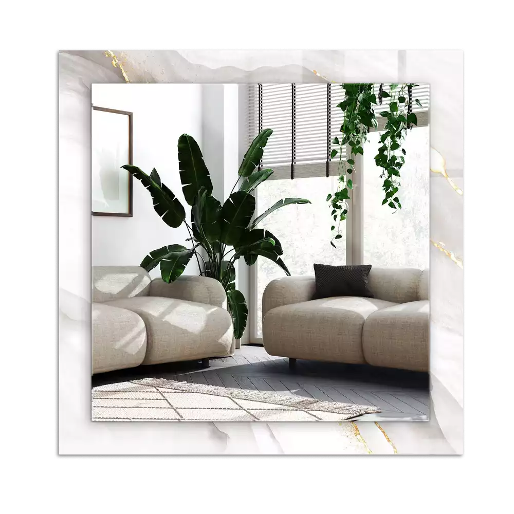 Espelho decorativo Mármore cinza