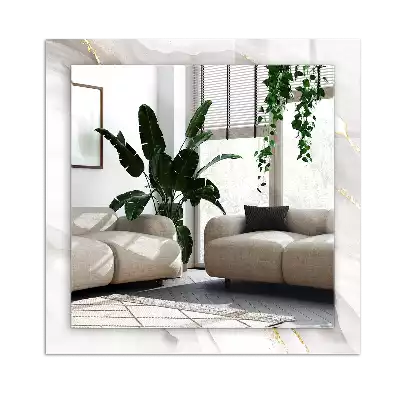 Espelho decorativo Mármore cinza