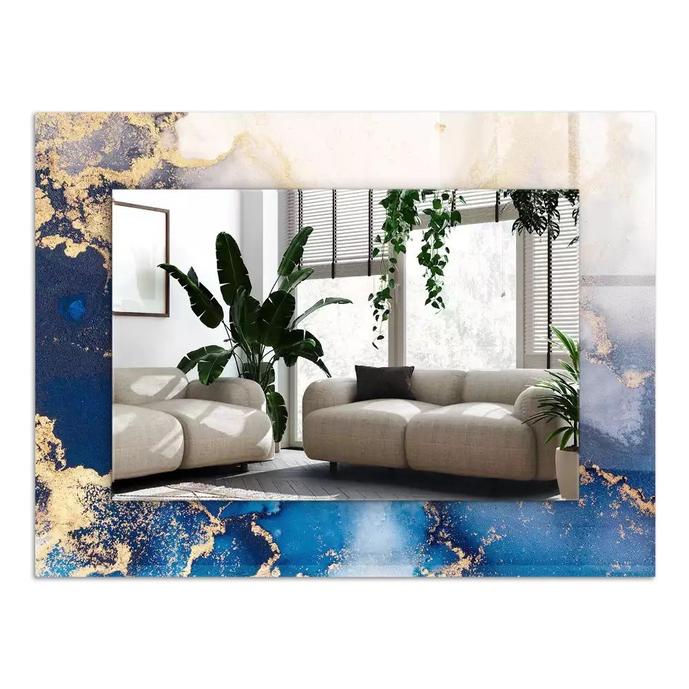 Espelho decorado Arte plástica abstrata