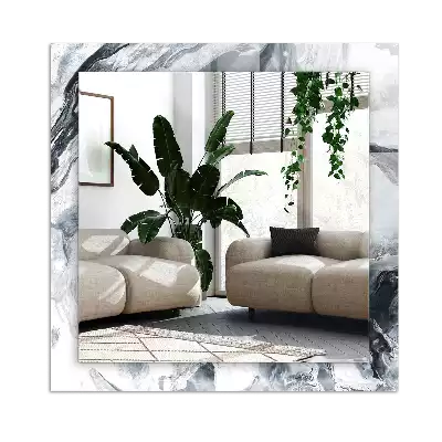 Espelho decorado Composição de pintura abstrata