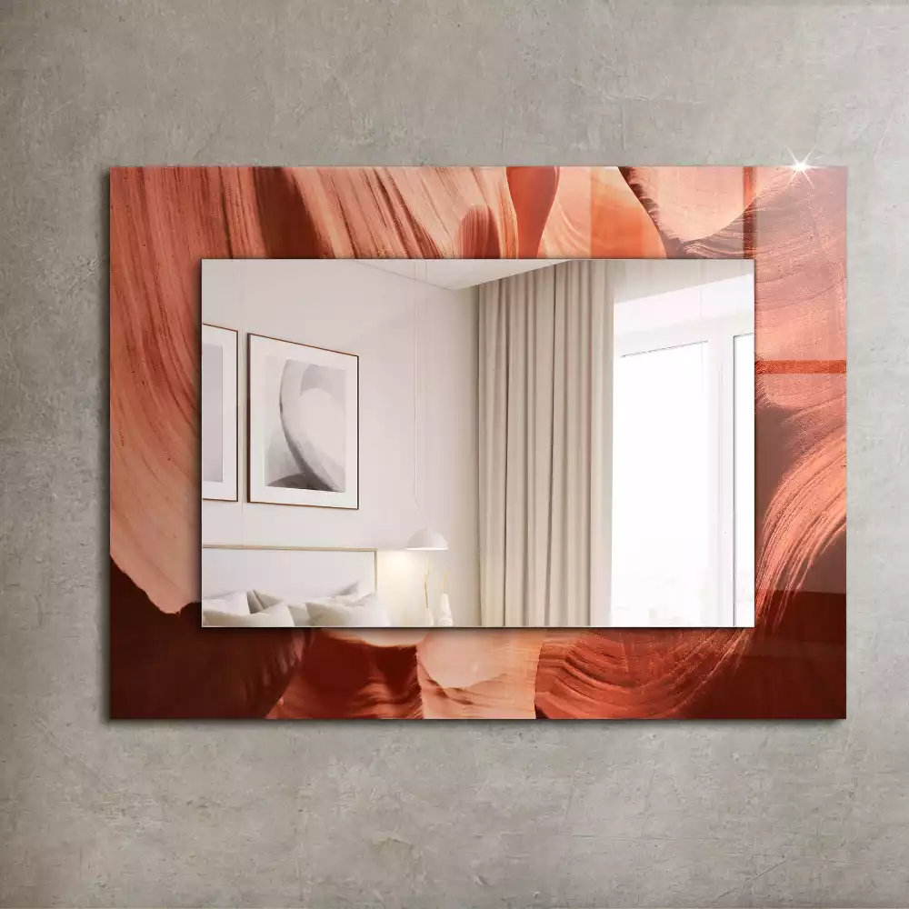 Espelho decorado Rochas do Cânion do Deserto