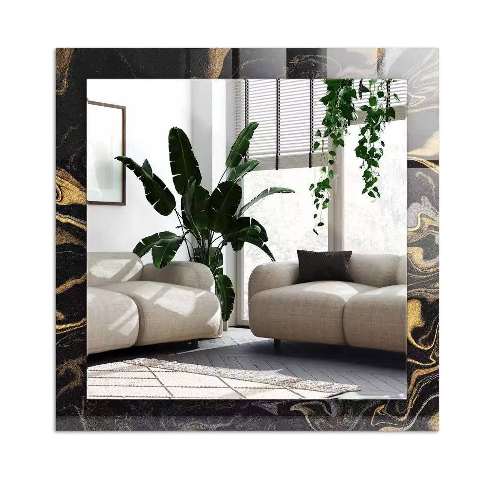 Espelho decorativo Padrão abstrato de mármore