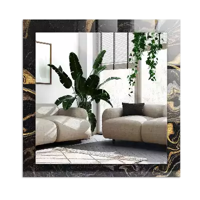 Espelho decorativo Padrão abstrato de mármore