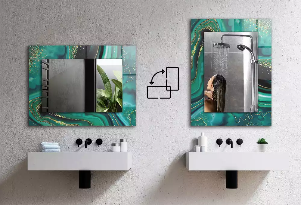 Espelho decorativo Tucanos saem da selva