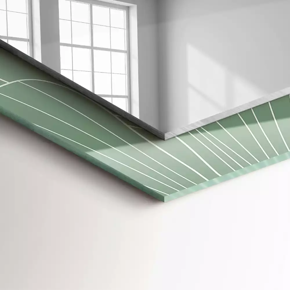 Espelho decorativo Folhas de ginkgo