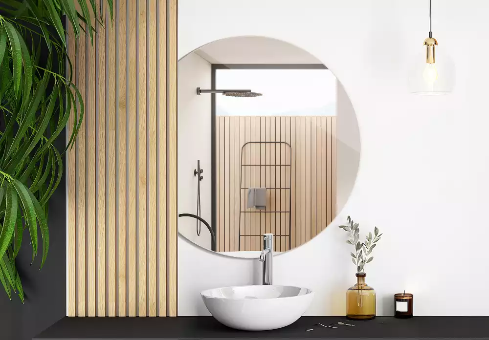 Espelho meia lua um acessório original