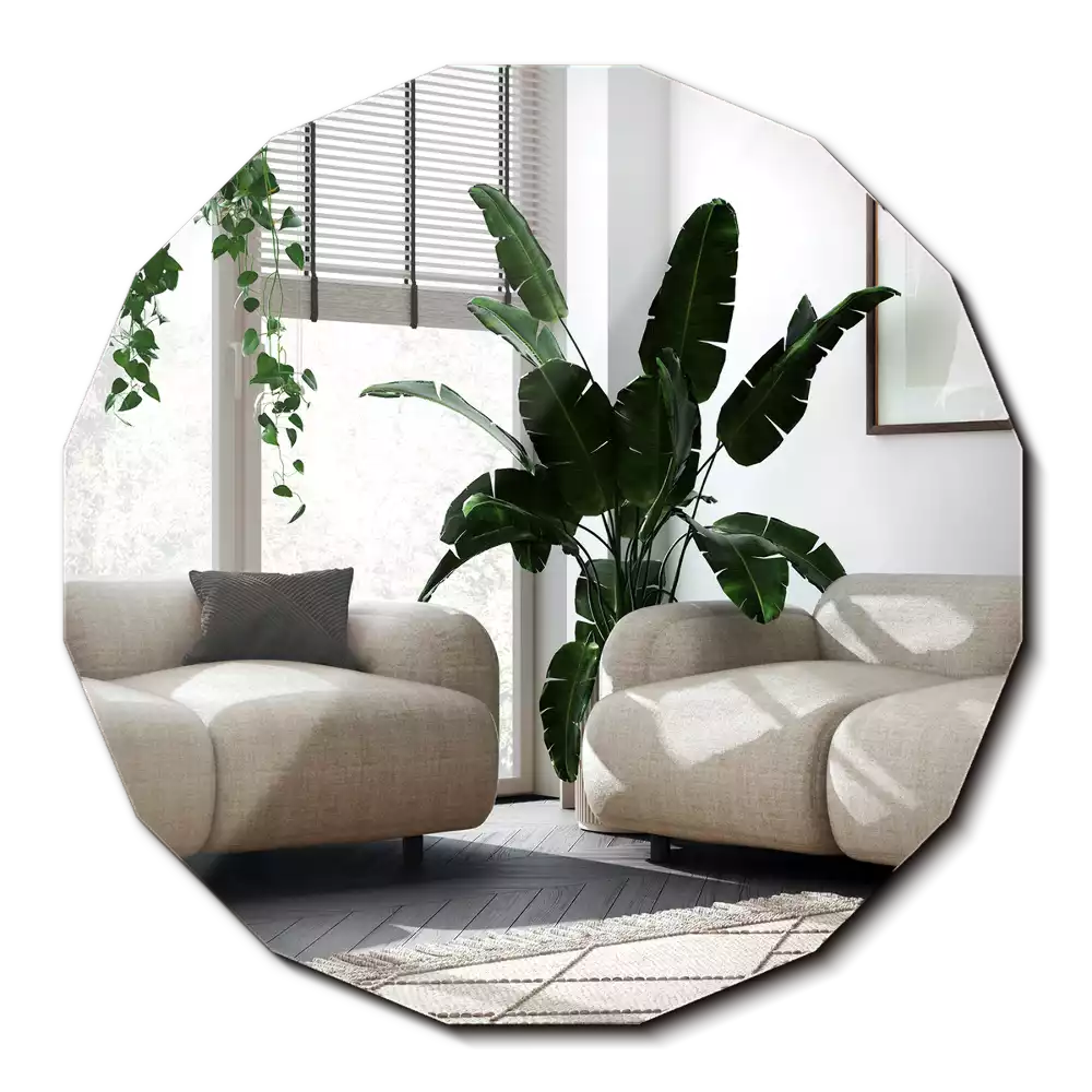 Espelho geométrico um acessório original