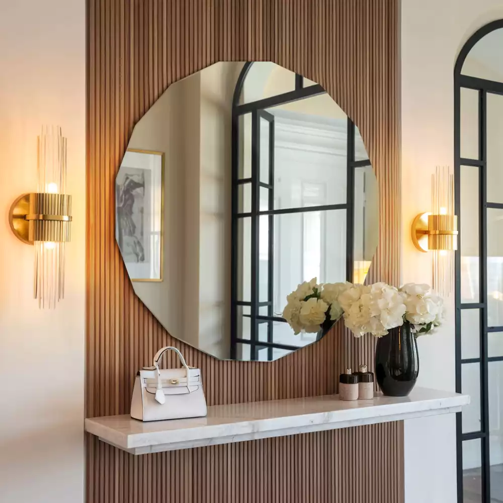 Espelho geométrico um acessório original