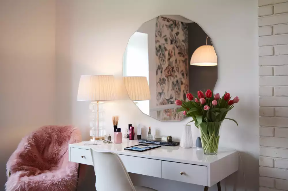 Espelho geométrico um acessório original